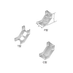 LQJ-05AT、P、C型鋁合金垂直下彎通